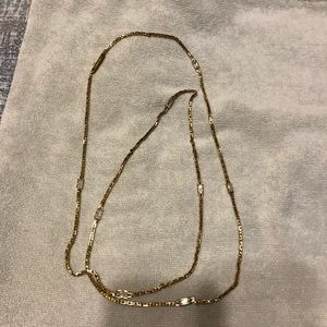 Michael Kors gold toned necklace